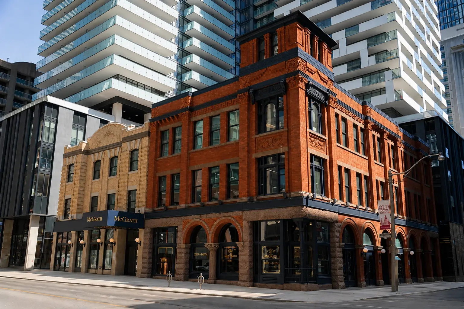 Historic brick building 