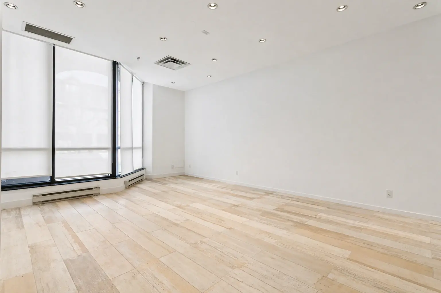 Minimalist modern empty room interior